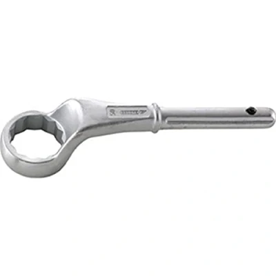 Image of GEDORE 2 A 46 Offset Ring Slogging Spanner Professional Wrench, High Strength Steel, Ideal for Tradesmen &amp; DIY Enthusiasts 46mm