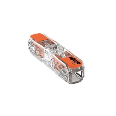 Image of Wago 221 2411 Through Connector with Lever for All Conductors Maximum 4 mm² Pack of 60