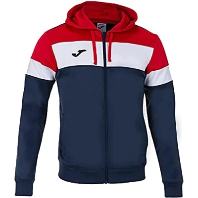 Image of Joma Crew IV Cabal Jacket and Vest, Men, mens, 101537.336, Navy Red, L