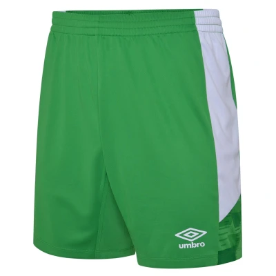 Image of Umbro Mens Club II Shorts (Green Gecko) Size Medium