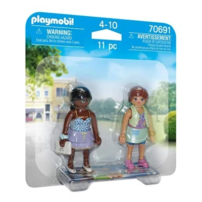 Image of PLAYMOBIL City Life 70691 DuoPack Shopping Girls from 4 Years