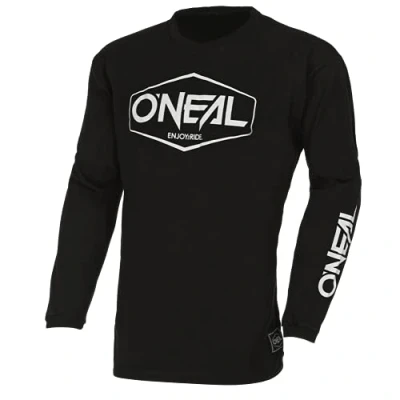 Image of O&#039;Neal Men&#039;s Element Cotton Jersey MX, Schwarz/Weiß, L