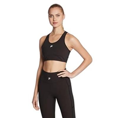 Image of FILA Women&#039;s Faw0212 Sports Bra, Moonless Night, M