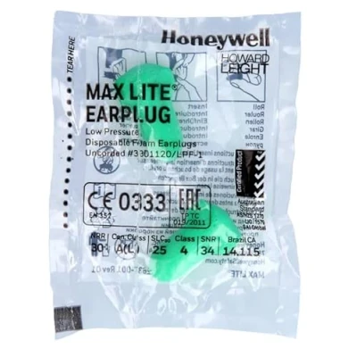 Image of 20 Pairs of Howard Leight Max Lite Ear Plugs