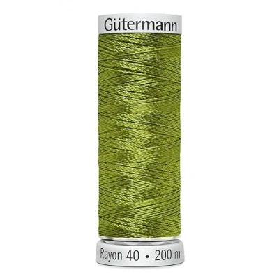Image of Gutermann No 40 Sulky Rayon Embroidery Thread 1332 200 Metres Each