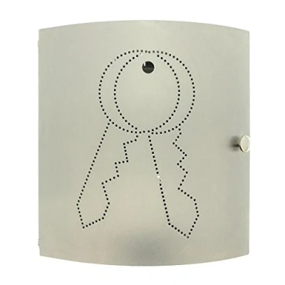 Image of Burg Wächter Como 6401/22 Ni Stainless Steel Key Box, Grey, Schlüsselbox