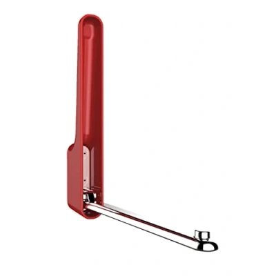 Image of WENKO 50592100 Hook, Burgundy, 2.5 x 18 3.5 cm