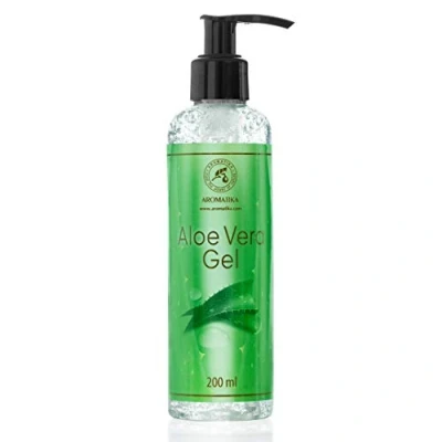 Image of Aloe Vera Gel 200ml for Skincare Barbadensis Face and Dry Skin Hydrating All Types Shaving