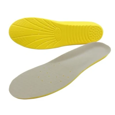 Image of Happystep Orthotics PU Memory Foam Shoe Insoles Comfortable Inserts, Cushioned Arch Support, Heel Cushioning, Shock Absorption and Foot Pain Relief (UK3 4.5)