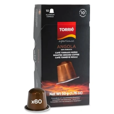 Image of Torrié Coffee Pods Compatible with Nespresso® Aluminium Capsules Angola (60 pods)