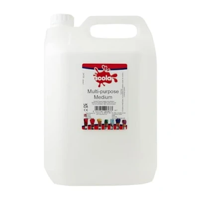 Image of Scola Craft PVA Kids Glue, 5 Litres, School Supplies, Art and Crafts Projects, Children&#039;s Ideal for