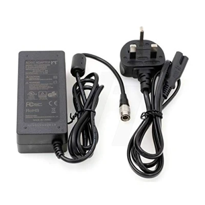 Image of HangTon Hirose 4 Pin AC DC Power Supply Adapter 12V/4A for Sound Devices 702T 688 552 MixPre Zoom F4 F8 Recorder ZAXCOM (UK)
