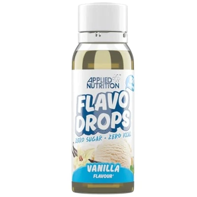 Image of Applied Nutrition Flavor Drops Zero Calorie Enhancer Best Taste Experience Diet Companion Sugar Free Delight (38ml 150 Servings) (Vanilla)