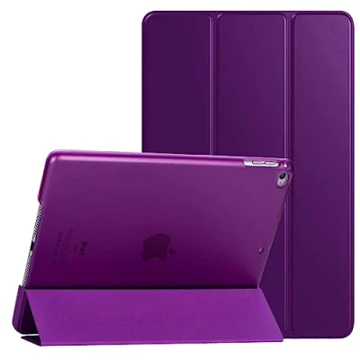 Image of PROTech Case For Apple iPad Mini 1/2 /3rd Generation Smart Magnetic Stand Cover with Automatic Wake/Sleep Model No. A1432 / A1454 A1455 A1489 A1490 A1491 A1599 A1600 A1601 (Purple)