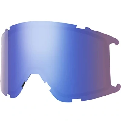 Image of SMITH Squad S Snow Goggle Replacement Lens ChromaPop Storm Blue Sensor Mirror