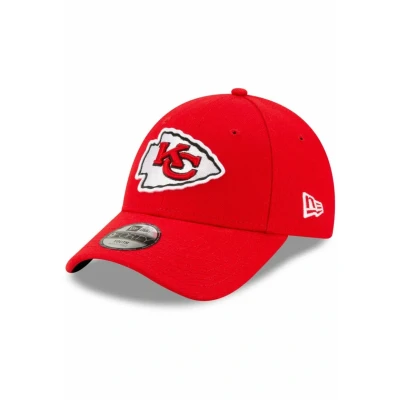 Image of New Era Kansas City Chiefs NFL The League Red 9Forty Adjustable Cap for Kids