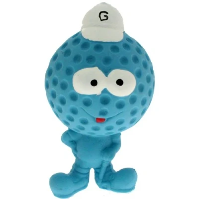 Image of Mool Latex Rubber Squeaky Dog Toy Golf Tee, 13 cm