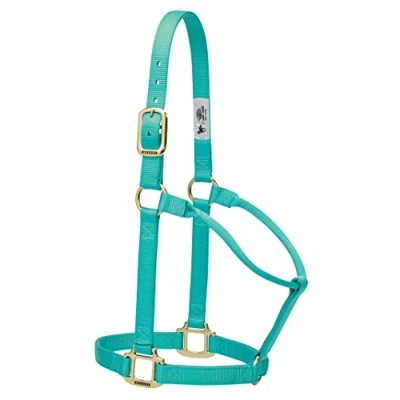 Image of Weaver Leather Original Non Adjustable Nylon Horse Halter, Yearling, Mint