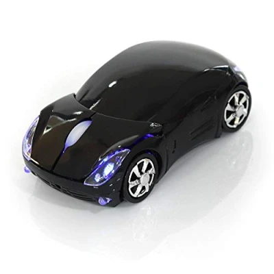 Image of Eboxer 2.4G Wireless Mouse Bluetooth Optical Gaming &amp; Office with USB Receiver for Mac/ME/ Windows PC/Tablet(Black)