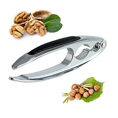 Image of oujilet Nutcracker for Walnuts,Tool Nuts, Kitchen Tool, Sturdy Nutcrackers Opener Tool Walnuts Pecan Nut, Hazelnuts, Almonds Brazil Nuts Or Other