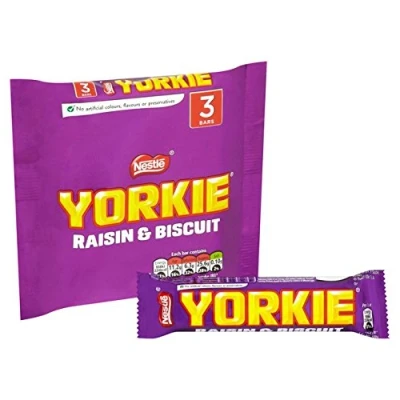 Image of Yorkie Raisin And Biscuit 3 x 44g
