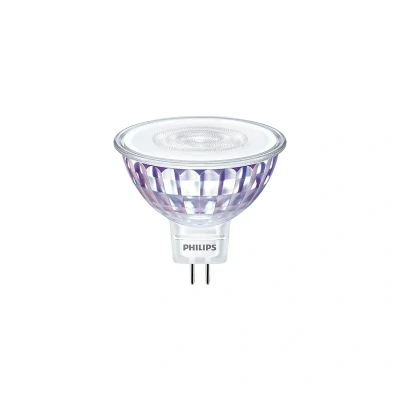Image of Philips MR16 Spotlight LED Bulb Dimmable 12V GU5.3 7.5W (50W Eqv) Warm White