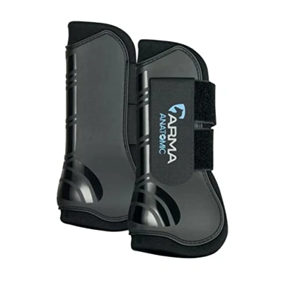 Image of Shires Arma Tendon Boots Black/Black Pony