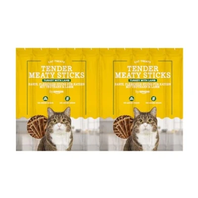Image of by Amazon Cat Sticks Turkey &amp; Lamb 50g