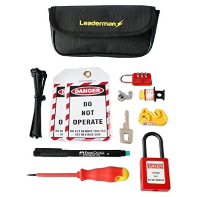 Image of Leaderman Lock Out/Off Basic Kit for Consumer Unit MCB/RCD Isolator Switch LOK D K1