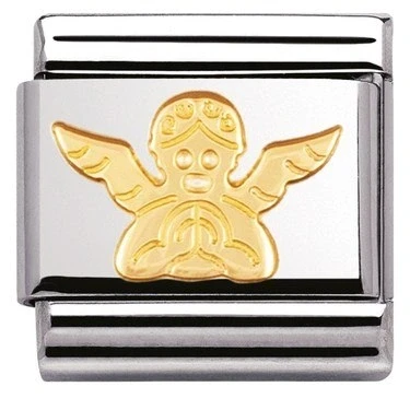 Image of Nomination Gold Angel Charm