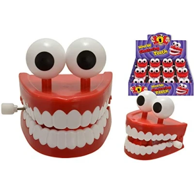 Image of Kandy Toys TY9969 Wind Up Chattering Teeth (Large)