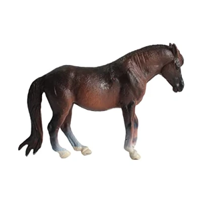 Image of Deluxebase Mini animal Adventure Replica Horse from Small sized realistic toy figure that makes an ideal for kids