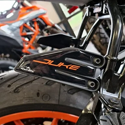 Image of 3D Stickers Compatible with KTM Duke 125 200 390 2021 2022 Motorcycle, Heel guard Protection
