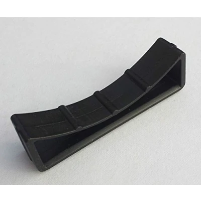 Image of Nexus Black Webbing Loop Retainer Plastic 50mm Pack of 4 (2&quot;)