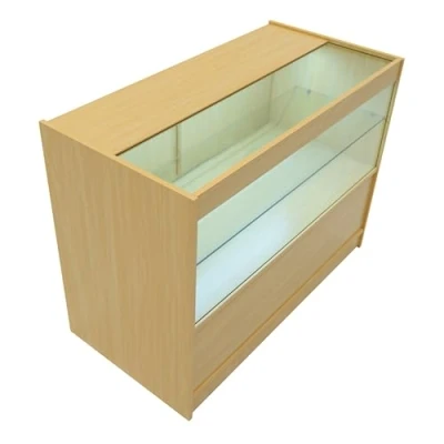 Image of Maple Shop Counter led Light c 1200mm Lockable Sliding Doors 2