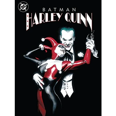 Image of DC Comics Joker And Harley Quinn Dance Canvas Print, 60 x 80 cm