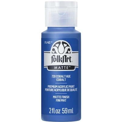 Image of Folk Art Acrylic Paint, Cobalt Blue, 2 oz