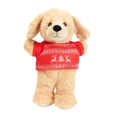 Image of the Puppet Company Save Children Christmas Jumper Labrador ECO Walking Hand