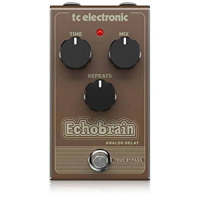 Image of TC Electronic ECHOBRAIN Analog Delay Vintage Style Pedal with All Bucket Brigade Circuit