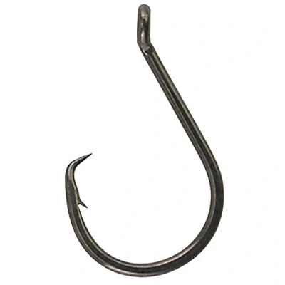 Image of BERKLEY Fusion19 Circle Hooks (6 Pieces), Smoke Satin, Size 8