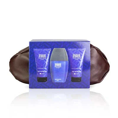Image of Rapport Sport Wash Bag Gift Set Containing 100ml Eau De Toilette Spray and 150ml Shower Gel Aftershave Balm