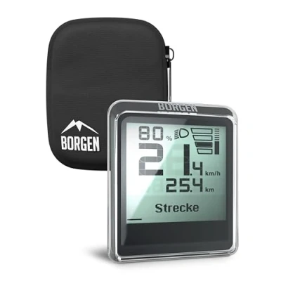 Image of Borgen E Bike Screen Protector for Bosch Intuvia 100 Display Protection Against Dust, Stones and Water Protective Case Accessories