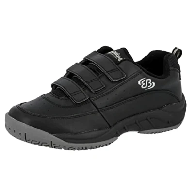 Image of Brütting Unisex Racket V Fitness Shoes, Black (Schwarz Schwarz), 4 UK