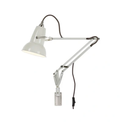 Image of Anglepoise Original 1227 Mini Wall Lamp including mounting hardware Linen White Anglepois