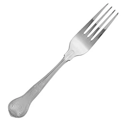 Image of Utopia F00203 000000 B01012 Kings Table Fork Pack of 12 Traditional Cutlery, 18/0 Stainless Steel
