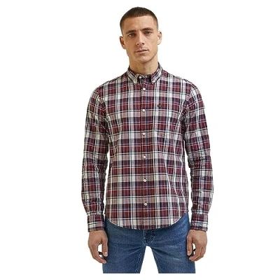Image of Lee Men&#039;s Button Down Shirt, Navy, XXL