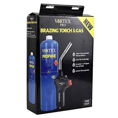 Image of Arctic Hayes Vortex Pro Brazing Torch with 450 g Propane Gas