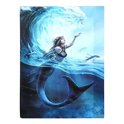 Image of Something Different Wholesale Water Element Magic Mermaid Gothic Canvas Wall Art by Anne Stokes Mounted MDF, Stunning Pictures