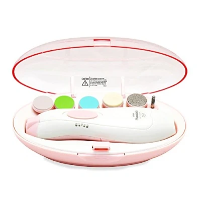 Image of Baby Nail File Safe Clippers … (pink)