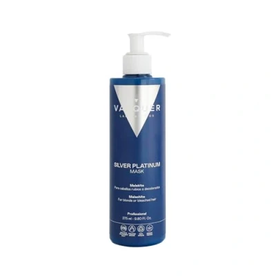 Image of Valquer silver Platinum Mask that perfects the color for bleached, white, gray and hair. To conditioning, nourishing repairing hair, it neutralize yellowish/orange colors. 300 ml